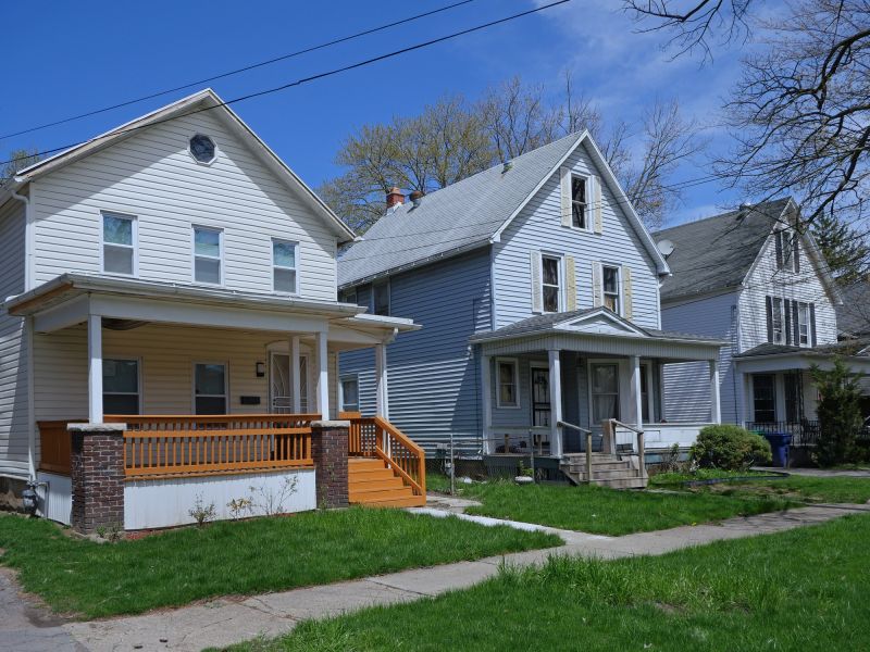 Siding Installation on Residential Home